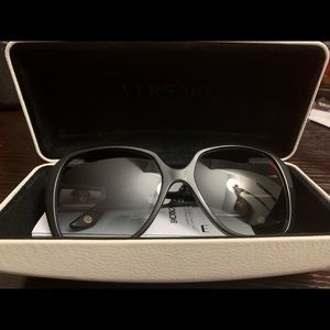 Versace oversized sunglasses